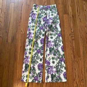 Sezane floral pants size 34 (US size 0-2)